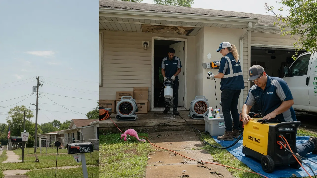 Storm Damage Water Removal in Horn Lake, MS near me